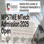 MPSTME MTech Admission 2025 Open